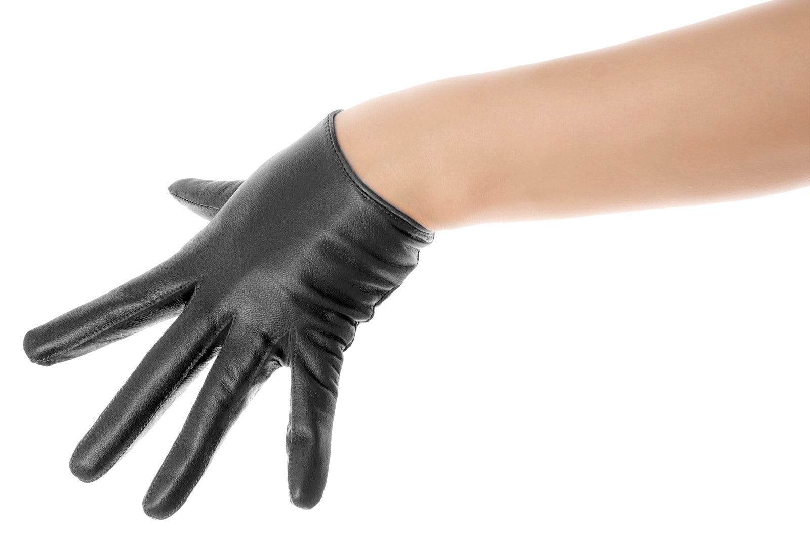 Slim leather gloves online